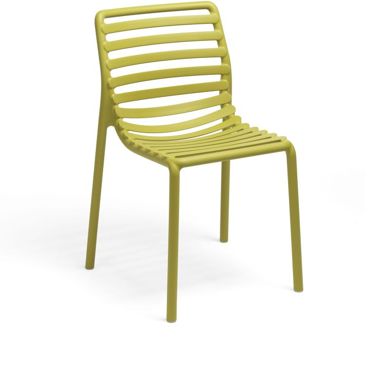 Nardi Stuhl DOGA BISTROT  pera - gelb - Recyclebarer Kunststoff. - stapelbar