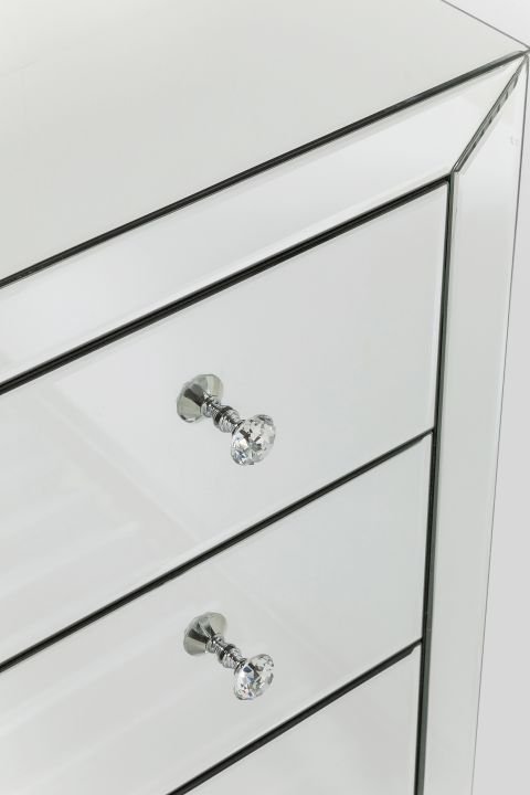 KARE Kommode Luxury weiß 91 x 73,5 x 41 cm