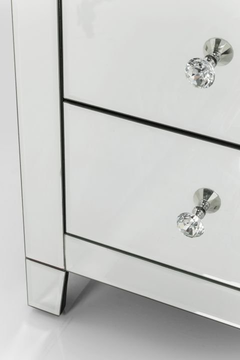 KARE Kommode Luxury weiß 91 x 73,5 x 41 cm