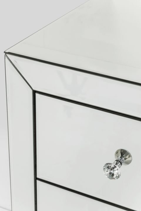 KARE Kommode Luxury weiß 91 x 73,5 x 41 cm