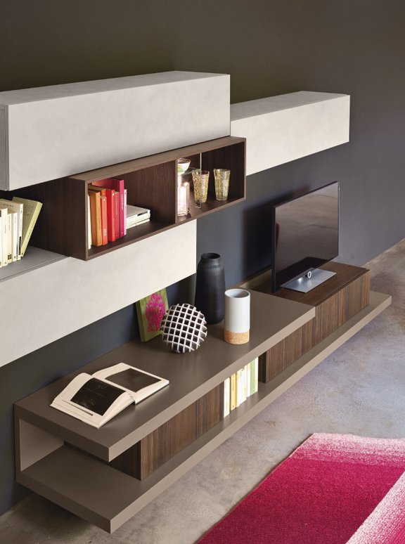 San Giacomo Wohnwand L5C30 Lampo