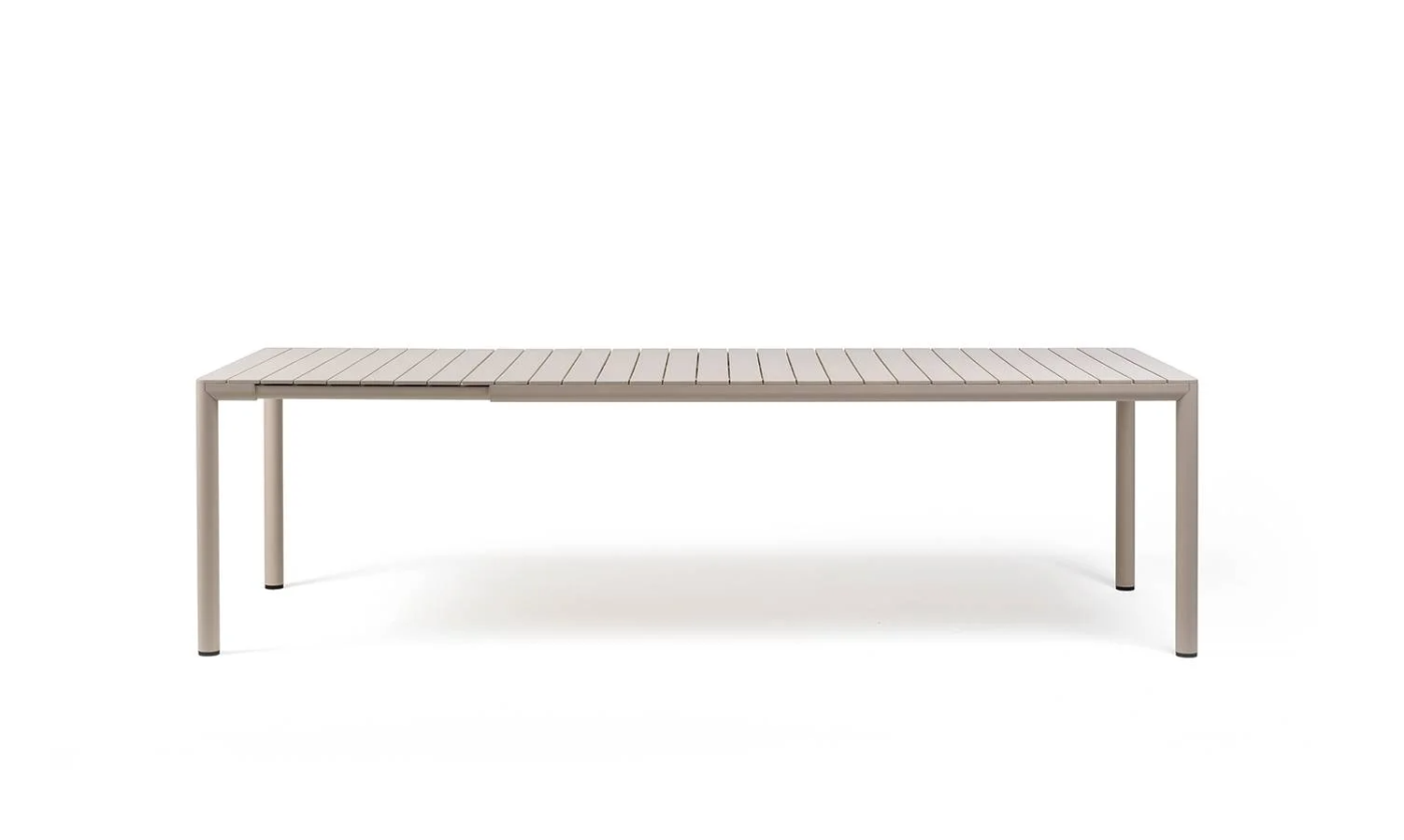 Nardi Tisch Tevere corda - höhenverstellbare Füße, ausziehbar, rutschfest