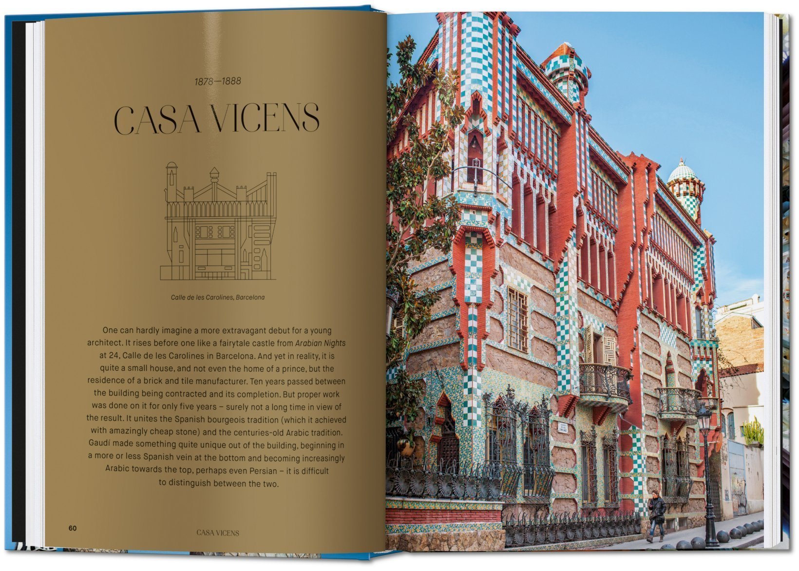 Taschen Verlag Gaudí. Sämtliche Bauwerke