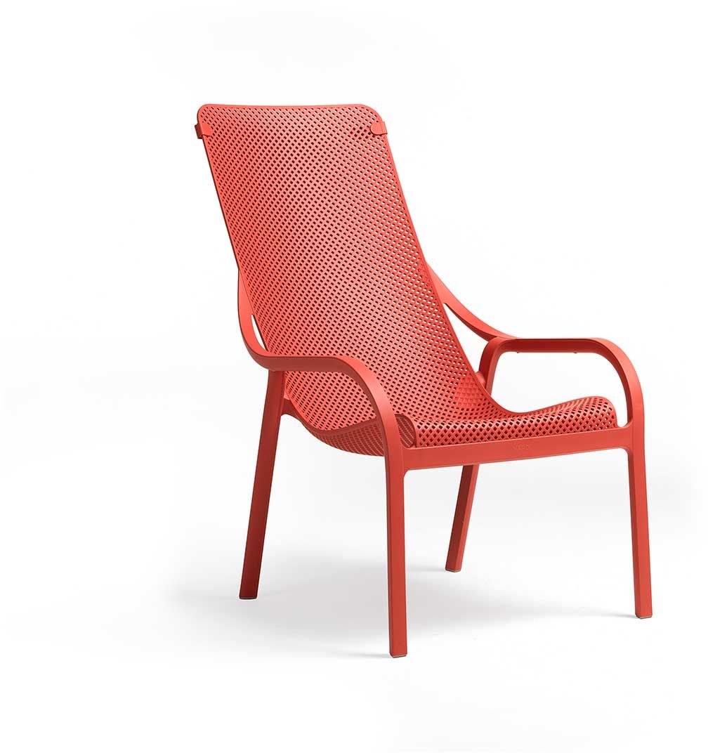 Nardi Sessel NET Lounge rot 61,5x99 cm