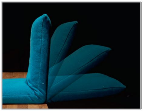 bullfrog Funktionssitzkissen Pro.Bier grau 49 x 88 cm