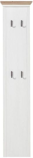 Innostyle Garderobenpaneel Jasmin weiß 41 x 195 cm
