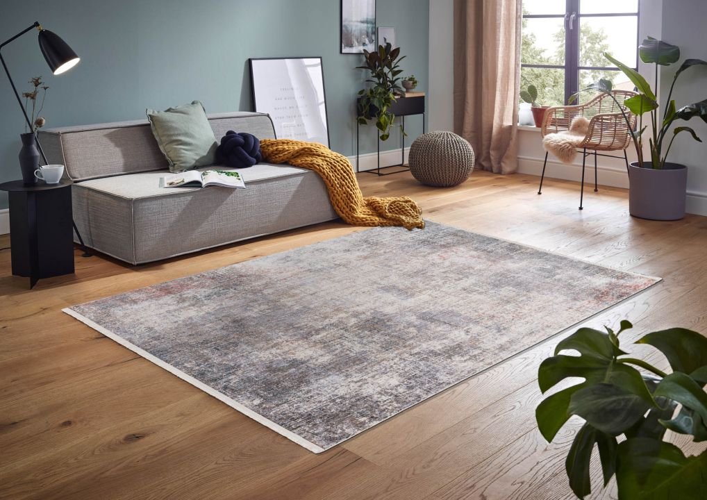 Astra Teppich Sarezzo Allover silber/beige 200 x 290 cm