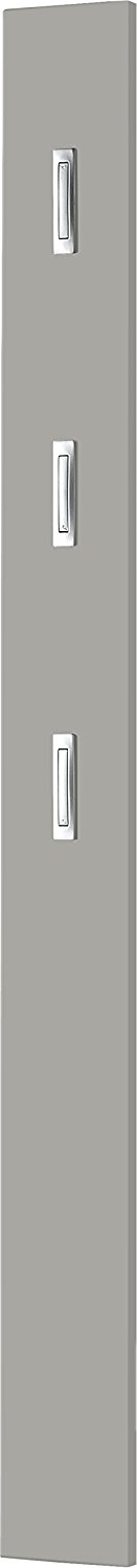 Germania Garderobenpaneel Jessika Grau 15 x 4 cm