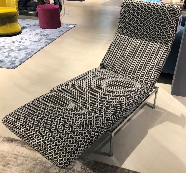 brühl Multifunktionssessel Roro small 1 links Beige/Schwarz/Weiß 82x109 cm