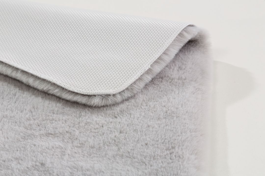 Schöner Wohnen Kollektion Badteppich Bali silber 60 x 90 cm