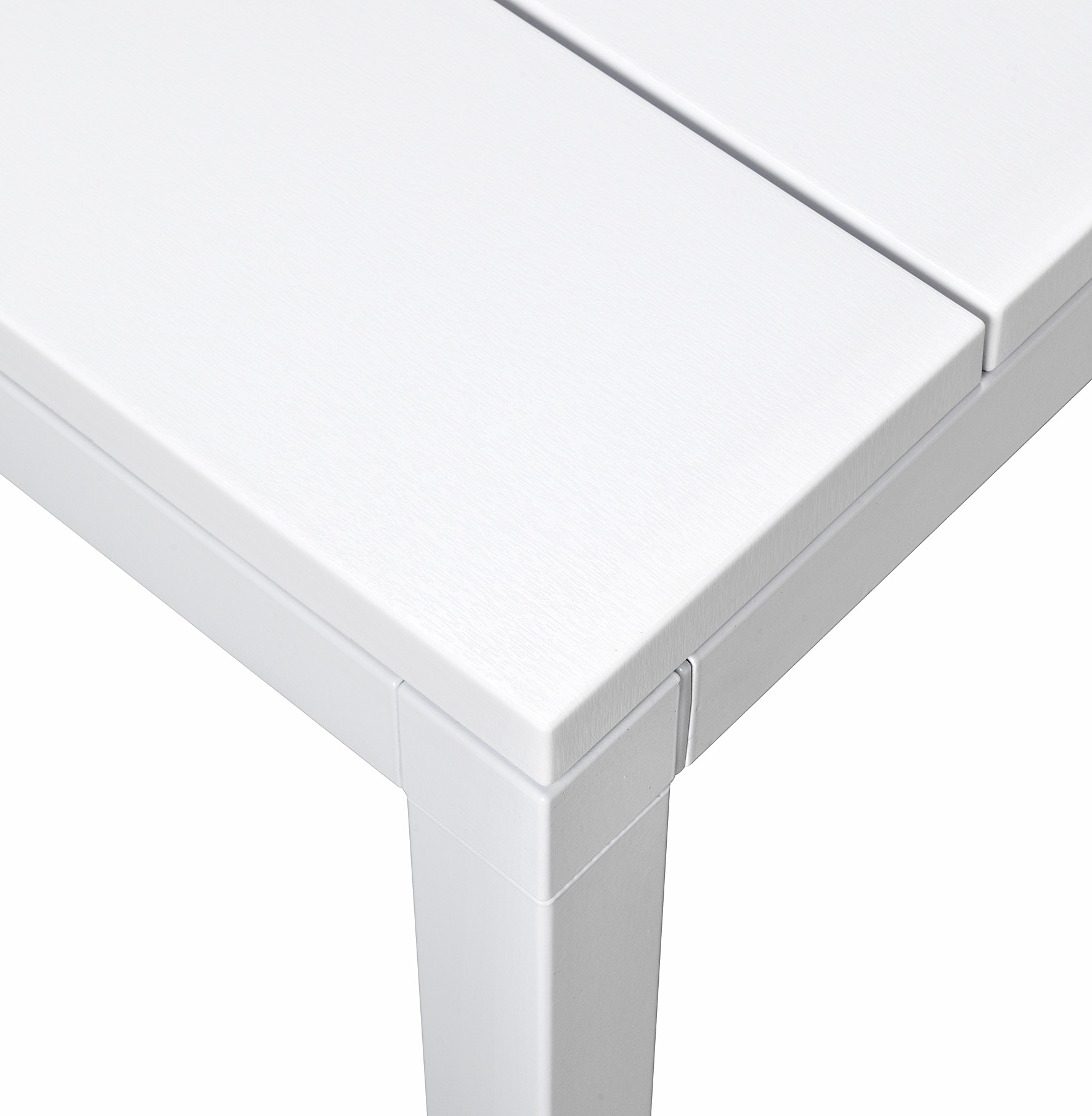 Nardi Tisch Rio 140 - Farbe bianco - weiß, Matt-Effekt, Füße höhenverstellbar, ausziehbar, rutschfest