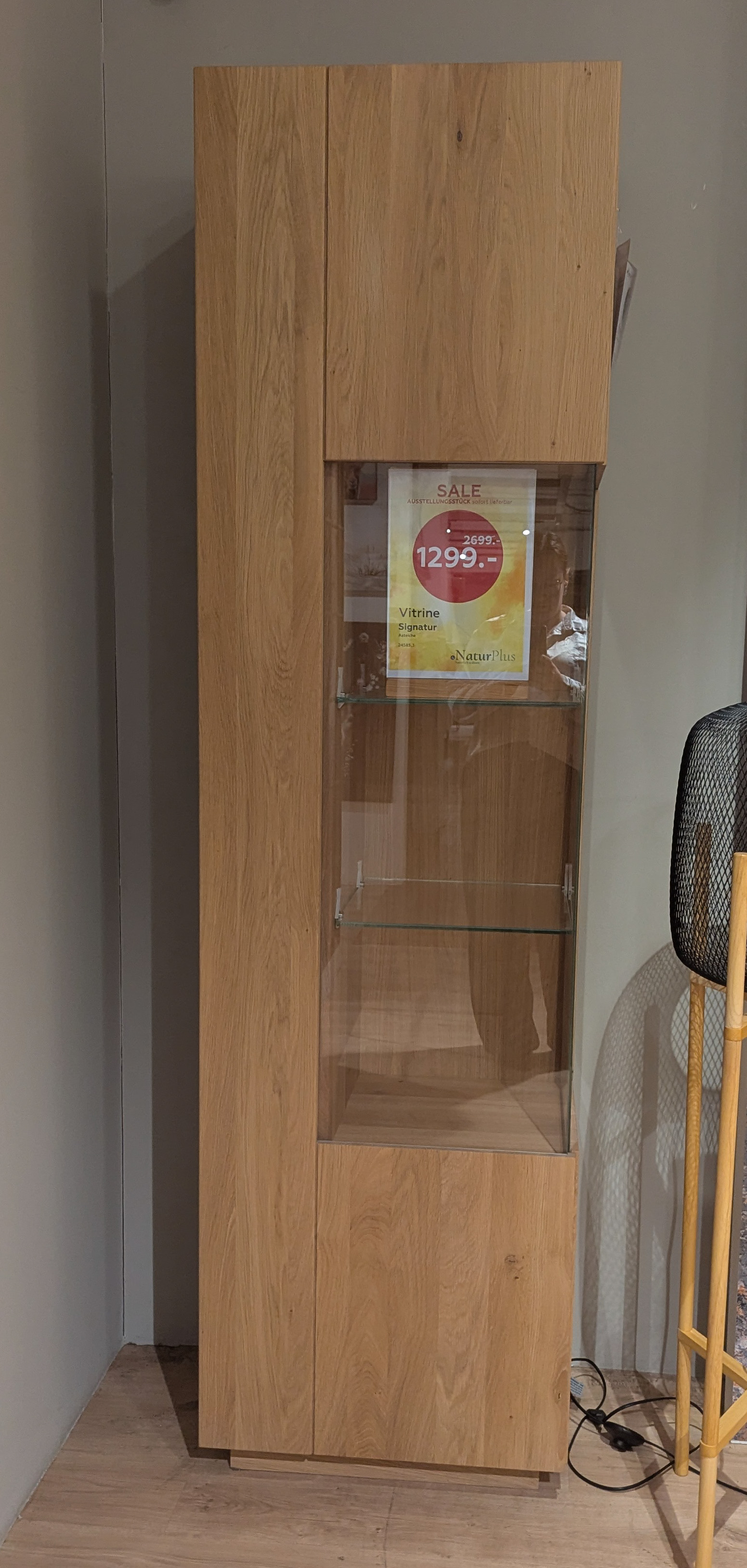 Wimmer Vitrine SIGNATURA - AUSSTELLUNGSSTÜCK