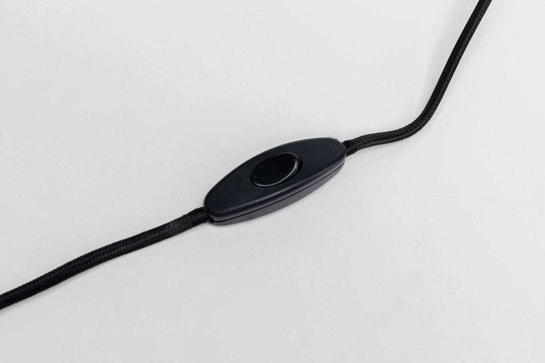 Tischleuchte grau - 38 cm - KARE Loungy Schwarz