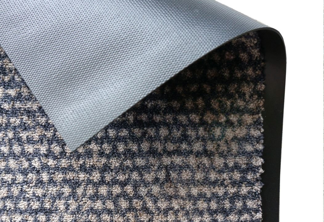 Schöner Wohnen Kollektion Fußmatte Punkte anthrazit-taupe, 50 x 70 cm, Miami 1688040002044