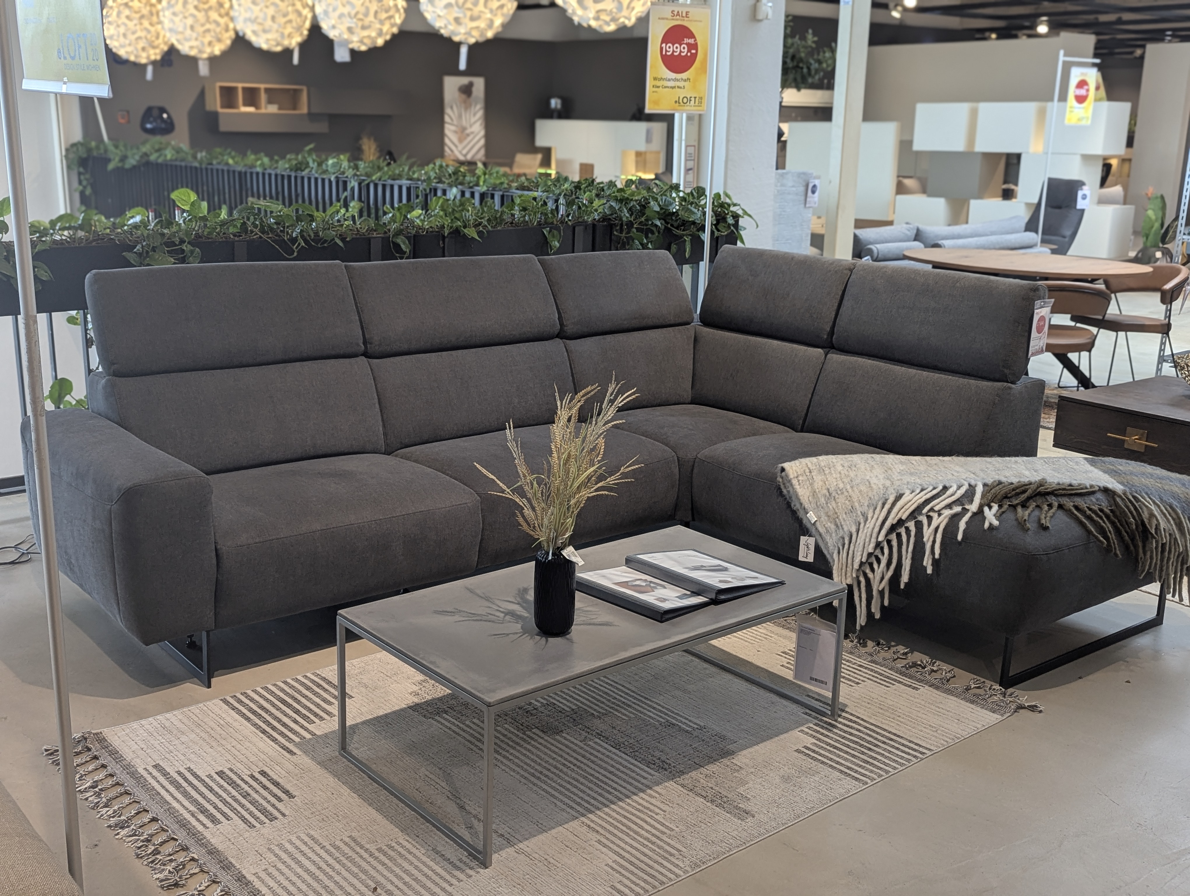 Wohnlandschaft KLIER.CONCEPT-NO05 - AUSSTELLUNGSSTÜCK