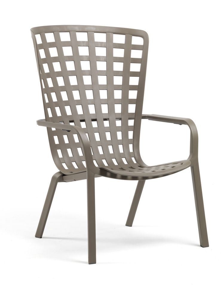 Nardi Armlehnsessel Folio tortora beige 72x113 cm