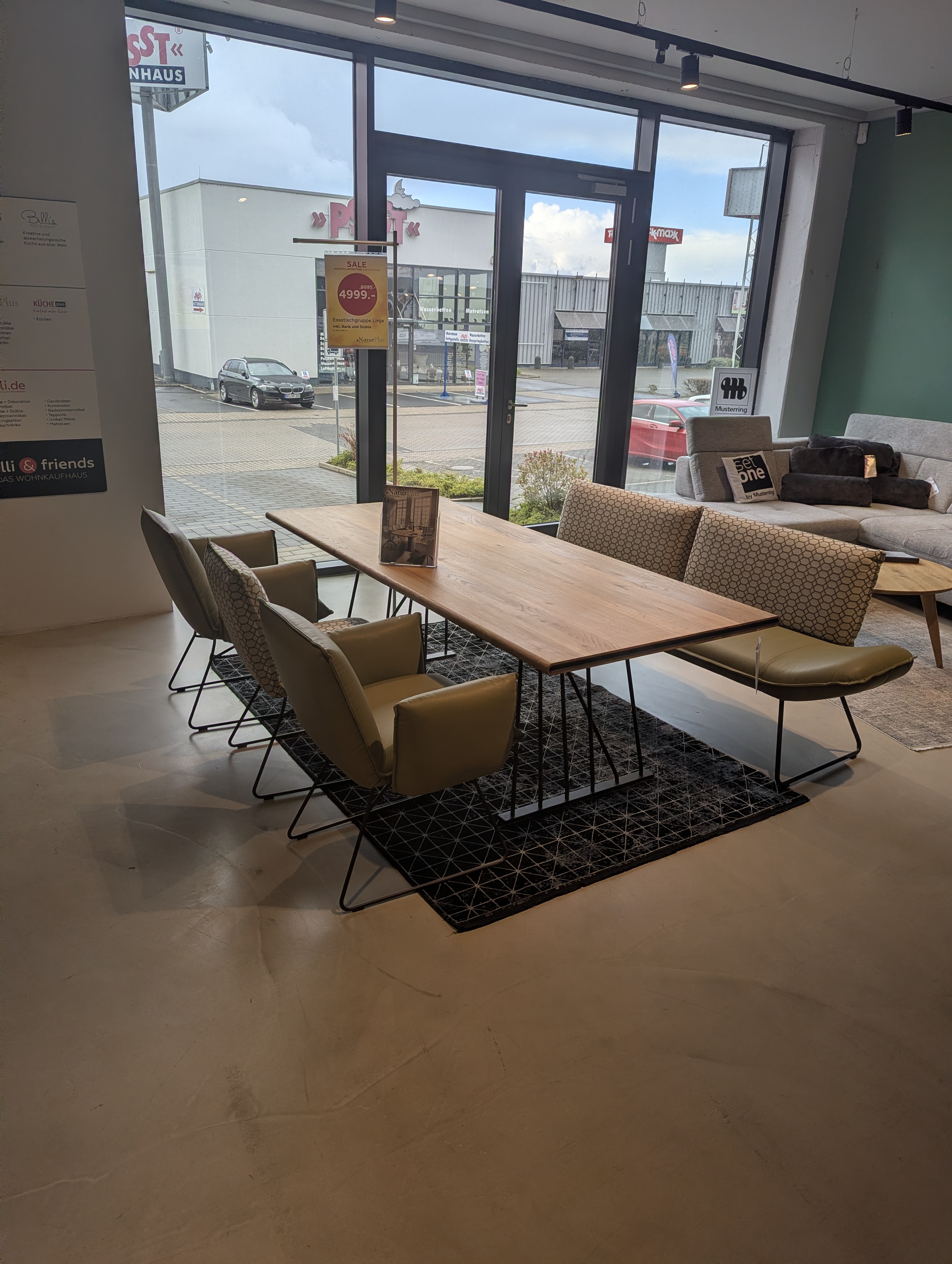 Wimmer Esstisch LINJA L70 - AUSSTELLUNGSSTÜCK