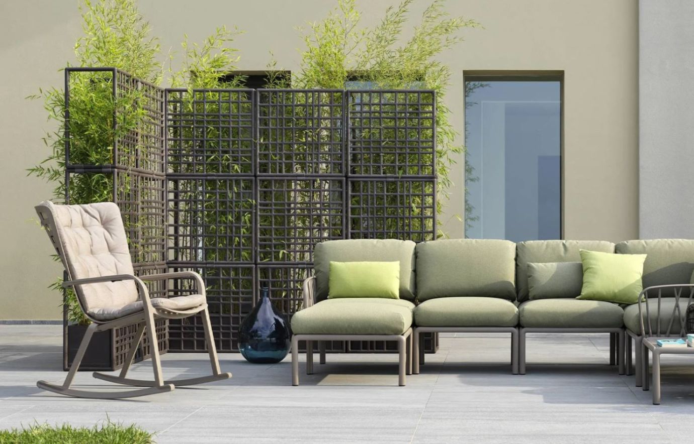 Nardi Raumtrenner Sipario 3 grau 70,3x210,9 cm 