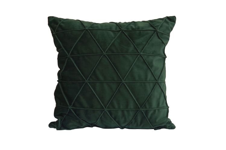 Kissen 45x45 cm GLOSS DUNKELGRÜN