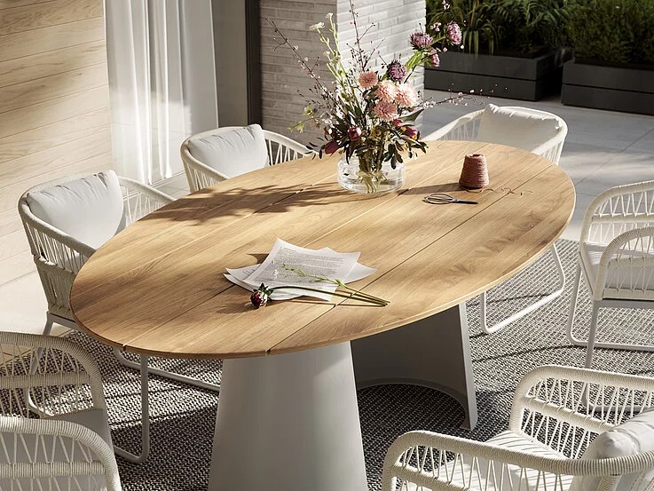 Esstisch JUSTB! MUSTERRING - B/H/T ca.  200 x 76 x 110 cm