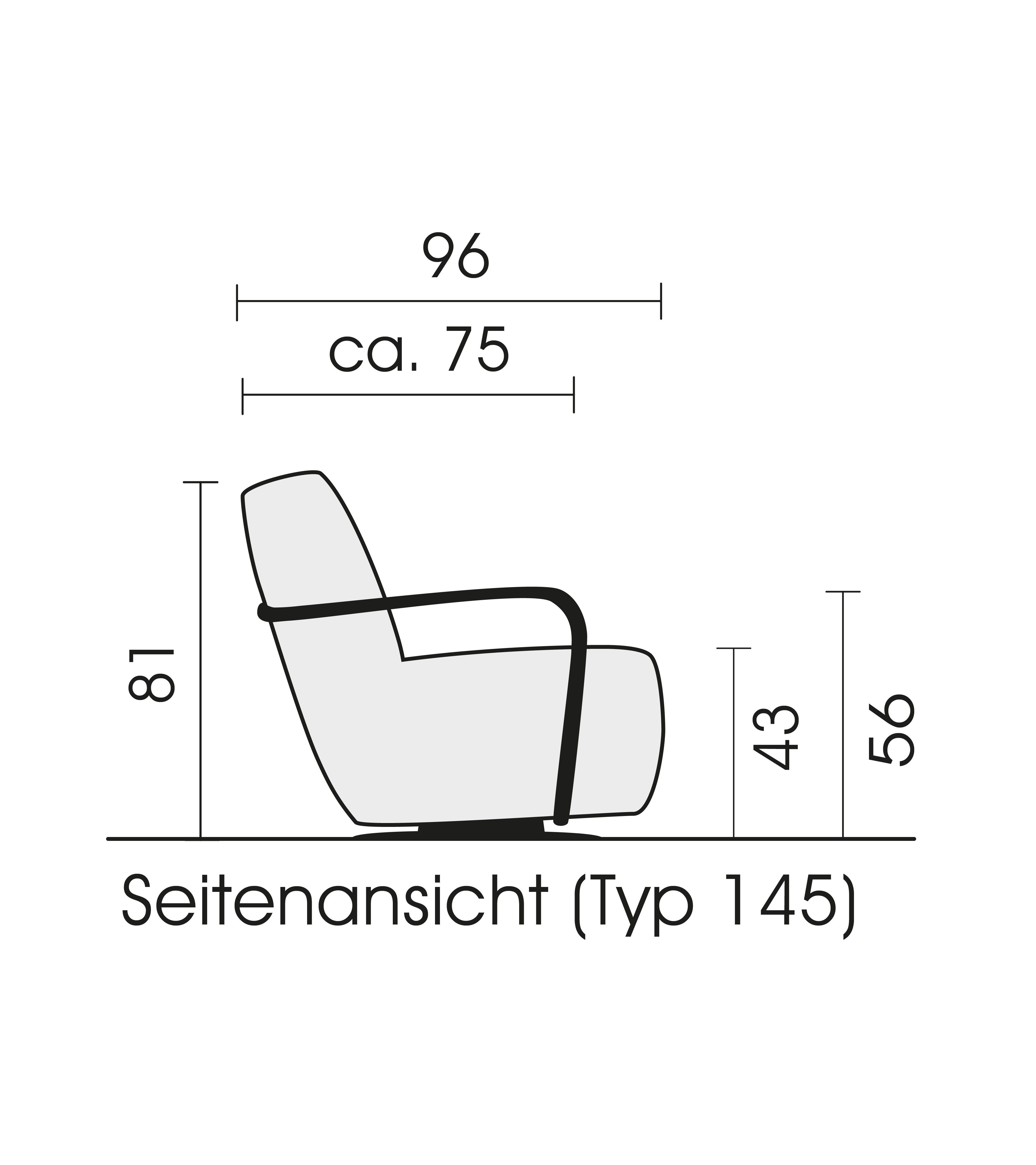 bullfrog Sessel TWISTER - AUSSTELLUNGSSTÜCK