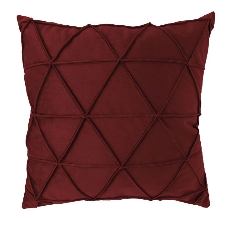 Kissen Bordeaux - 45 x 45 cm - Sun Garden Gloss bordeaux