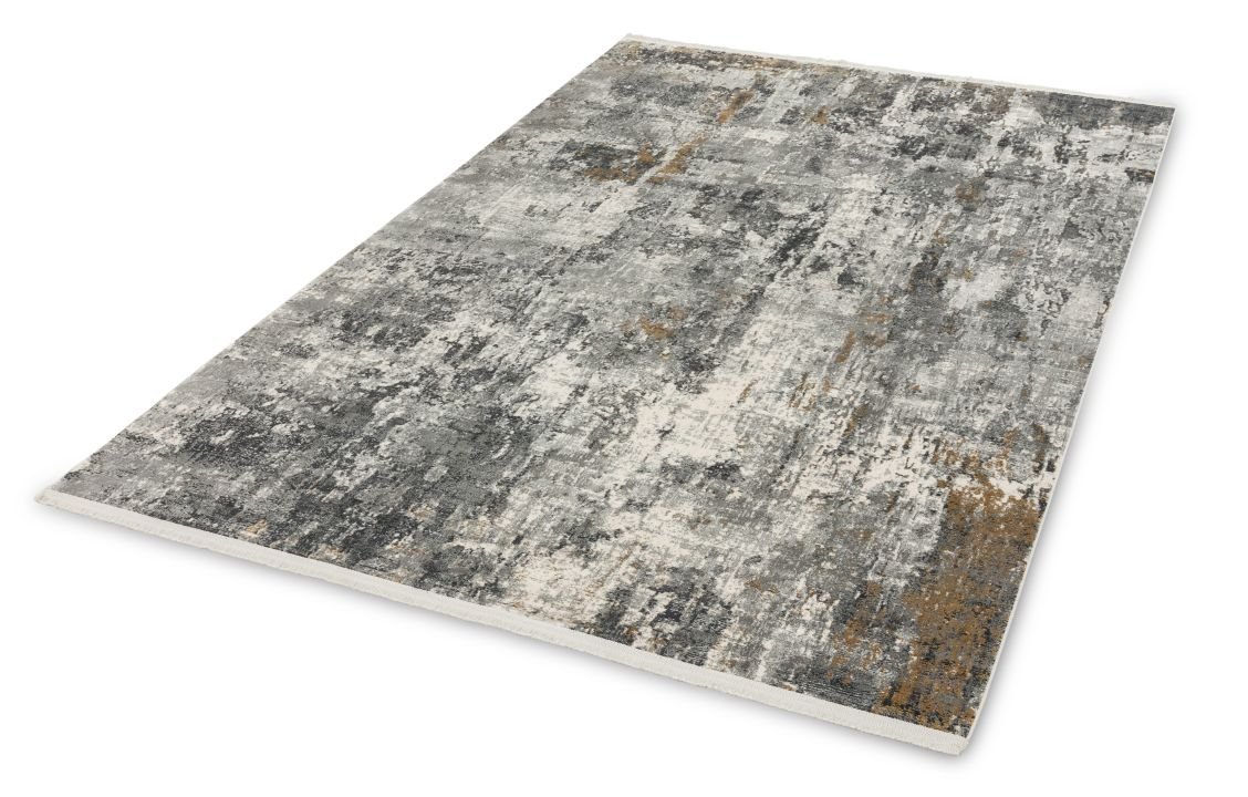 Astra Teppich Positano Allover anthrazit/creme 80 x 150 cm
