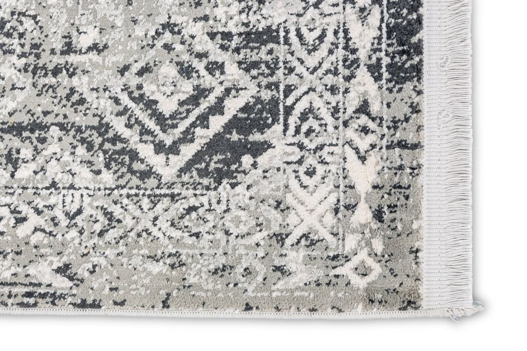 Astra Teppich Positano Bordüre grau/crem 200 x 290 cm