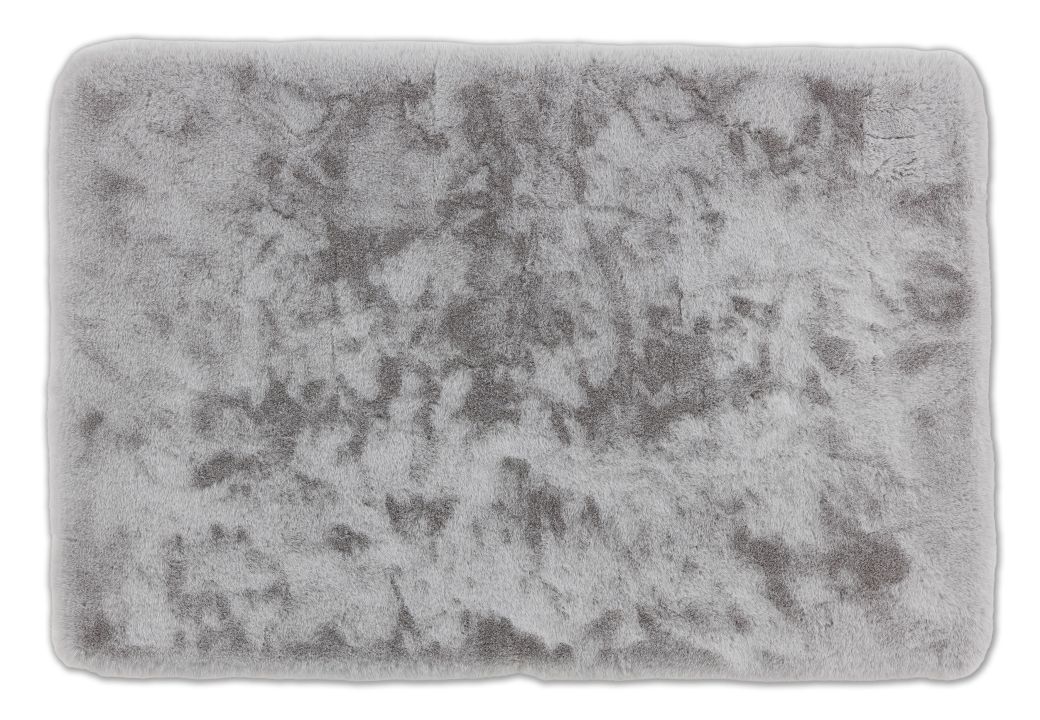 Schöner Wohnen Kollektion Badteppich Bali silber 60 x 90 cm