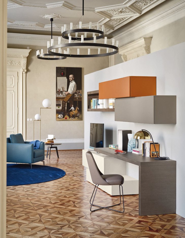 San Giacomo Wohnwand L5C33 Lampo