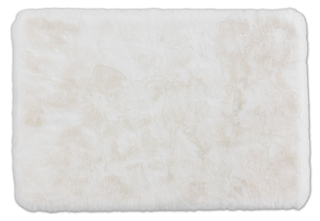 Schöner Wohnen Kollektion Badteppich Bali weiß 40 x 60 cm