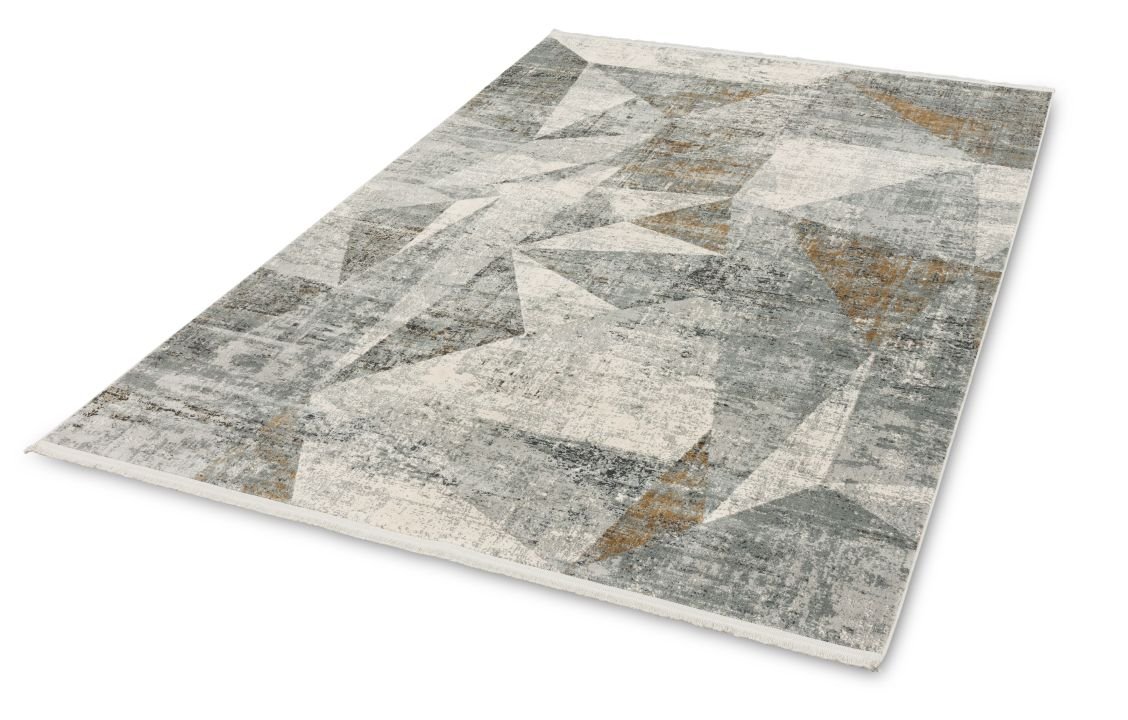 Astra Teppich Positano Design creme/anthrazit 80 x 150 cm