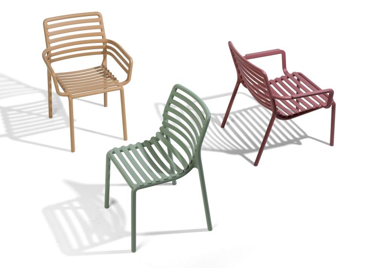 Nardi Stuhl DOGA BISTROT antracite - anthrazit - Recyclebarer Kunststoff. - stapelbar