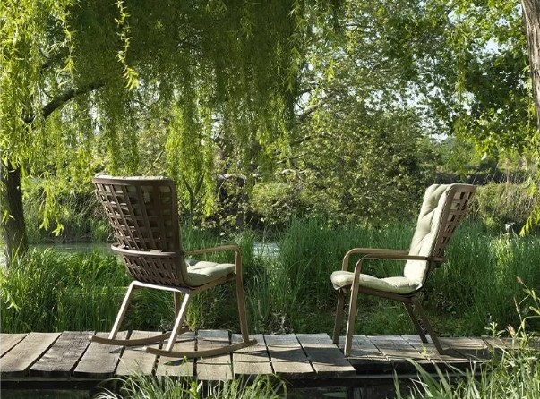 Nardi Armlehnsessel Folio antracite antracite - anthrazit - stapelbar, rutschfest, Rückenlehne verstellbar