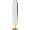 KARE Standspiegel Curve messing 170 x 40 cm